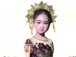 Gadis Cilik Asal Kendari Wakili Indonesia di Ajang Duta Wisata Internasional di Singapura