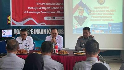 Kakanwil Ditjenpas Sultra Beri Peringatan LPKA Kendari Terkait Hal Ini