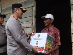 Menyambut Ramadhan, Polresta Kendari Salurkan Bantuan untuk Warga TPA Puuwatu