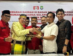 Andi Syarifuddin Terpilih Sebagai Ketua BPD KKSS Bombana Periode 2025-2030
