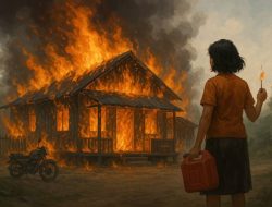 Cemburu Buta, Perempuan di Muna Barat Bakar Rumah Duda yang Ditaksirnya