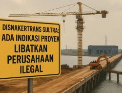 Disnakertrans Sultra Ungkap Indikasi Keterlibatan Perusahaan Ilegal dalam Proyek PT IPIP