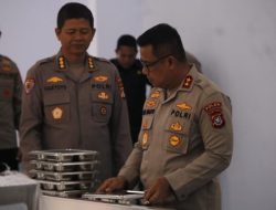 Kapolda Sultra Cek Langsung Dapur SPPG, Pastikan Gizi Anak Terpenuhi